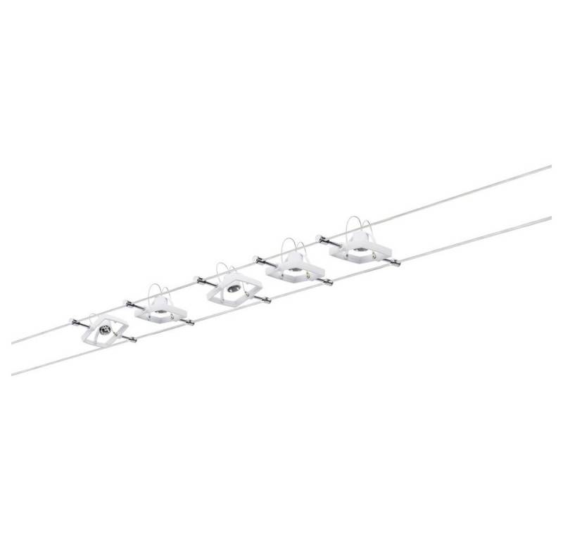 Paulmann Deckenleuchte Paulmann MacII 94134 Seil-Komplettsystem GU5.3 50 W LED Weiß von Paulmann