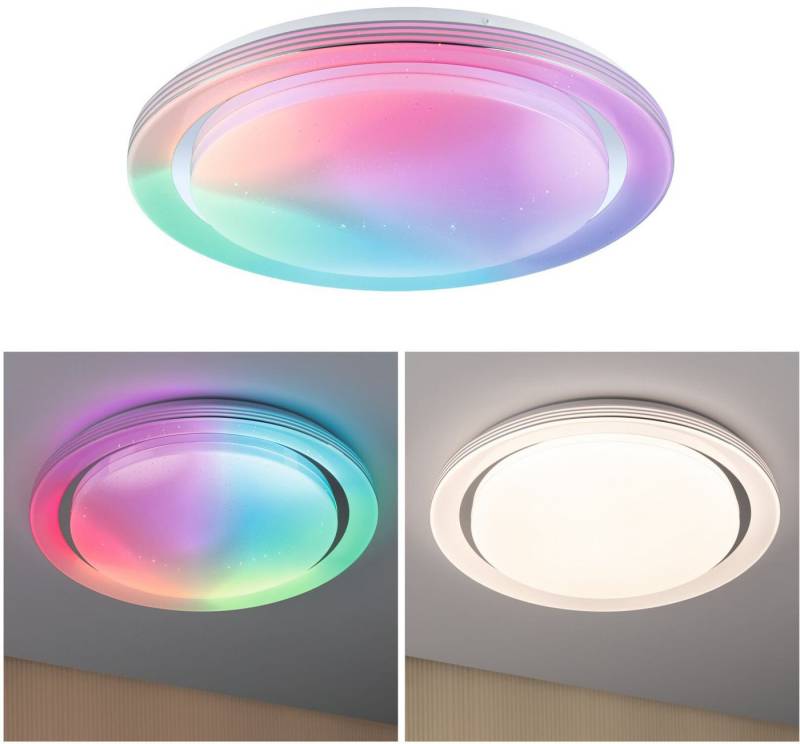 Paulmann Deckenleuchte Rainbow, LED fest integriert, Tageslichtweiß von Paulmann