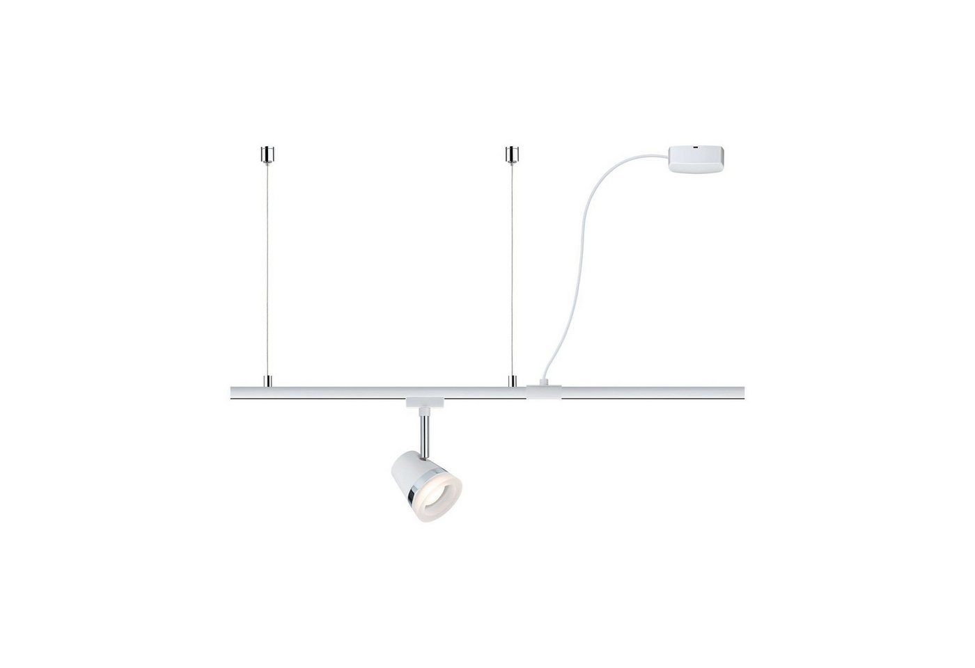 Paulmann Schienensystem-Einspeiser URail Einspeisung Kabel 2m max. 1.000W, 0,2 cm, (1-tlg) Paulmann Schienensystem-Einspeiser URail Einspeisung Kabel 2m max. 1.000W, 0,2 cm, (1-tlg) von Paulmann
