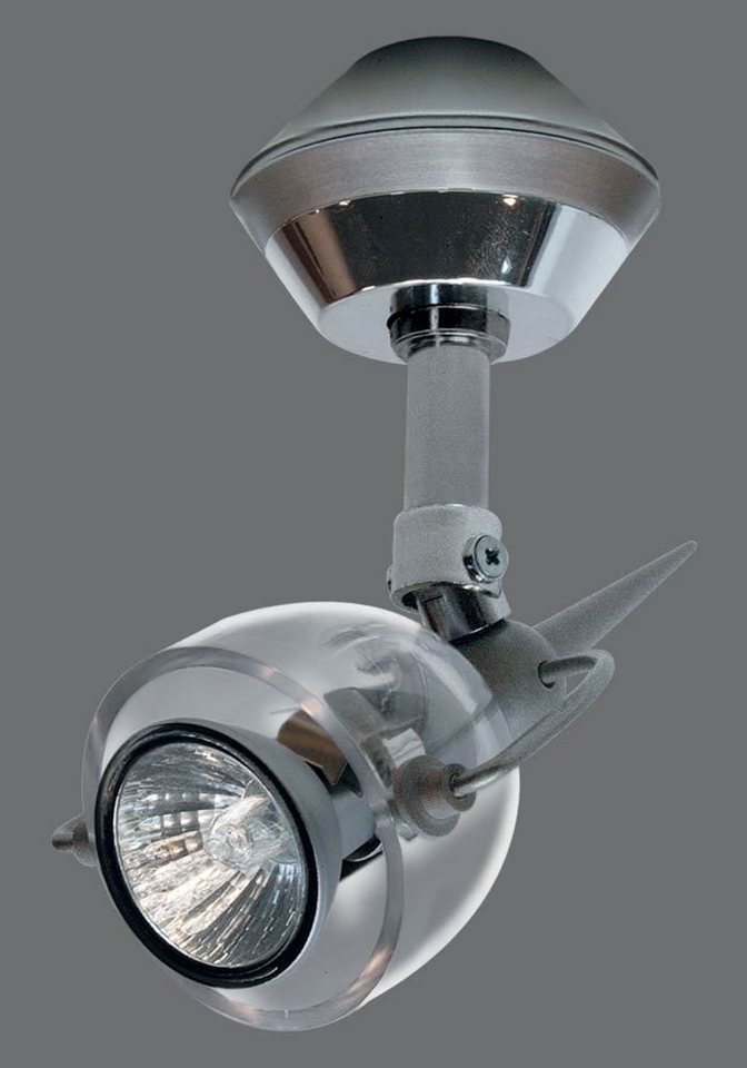 Paulmann Deckenleuchten 990.26 Paulmann WIEN titan/Glas klar Spot 1x35 Watt GU 5,3 12V, 990.26 Paulmann WIEN titan/Glas klar Spot 1x35 Watt GU 5,3 12V von Paulmann