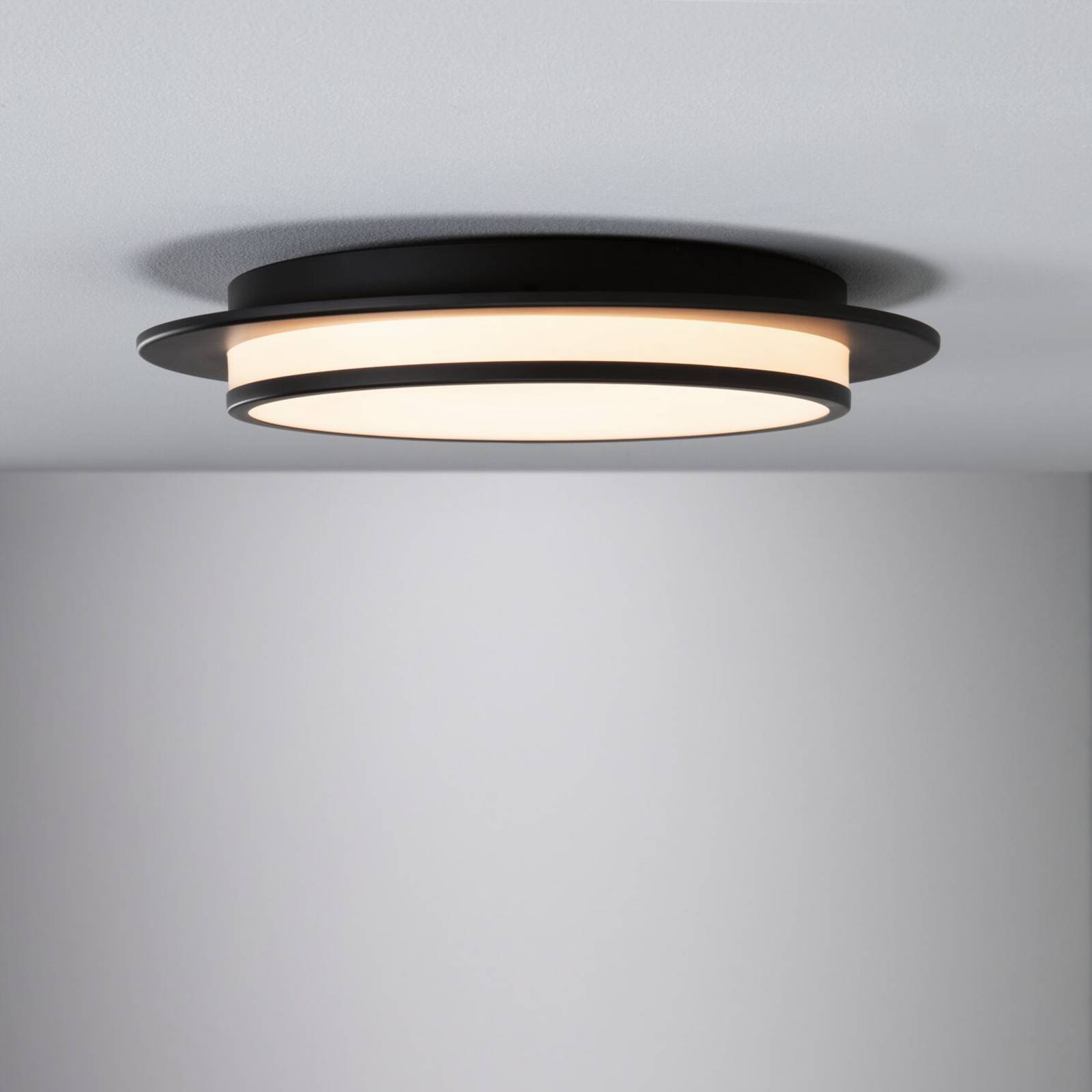 Paulmann Egron LED-Deckenlampe 3-step-dim, schwarz Paulmann Egron LED-Deckenlampe 3-step-dim, schwarz von Paulmann