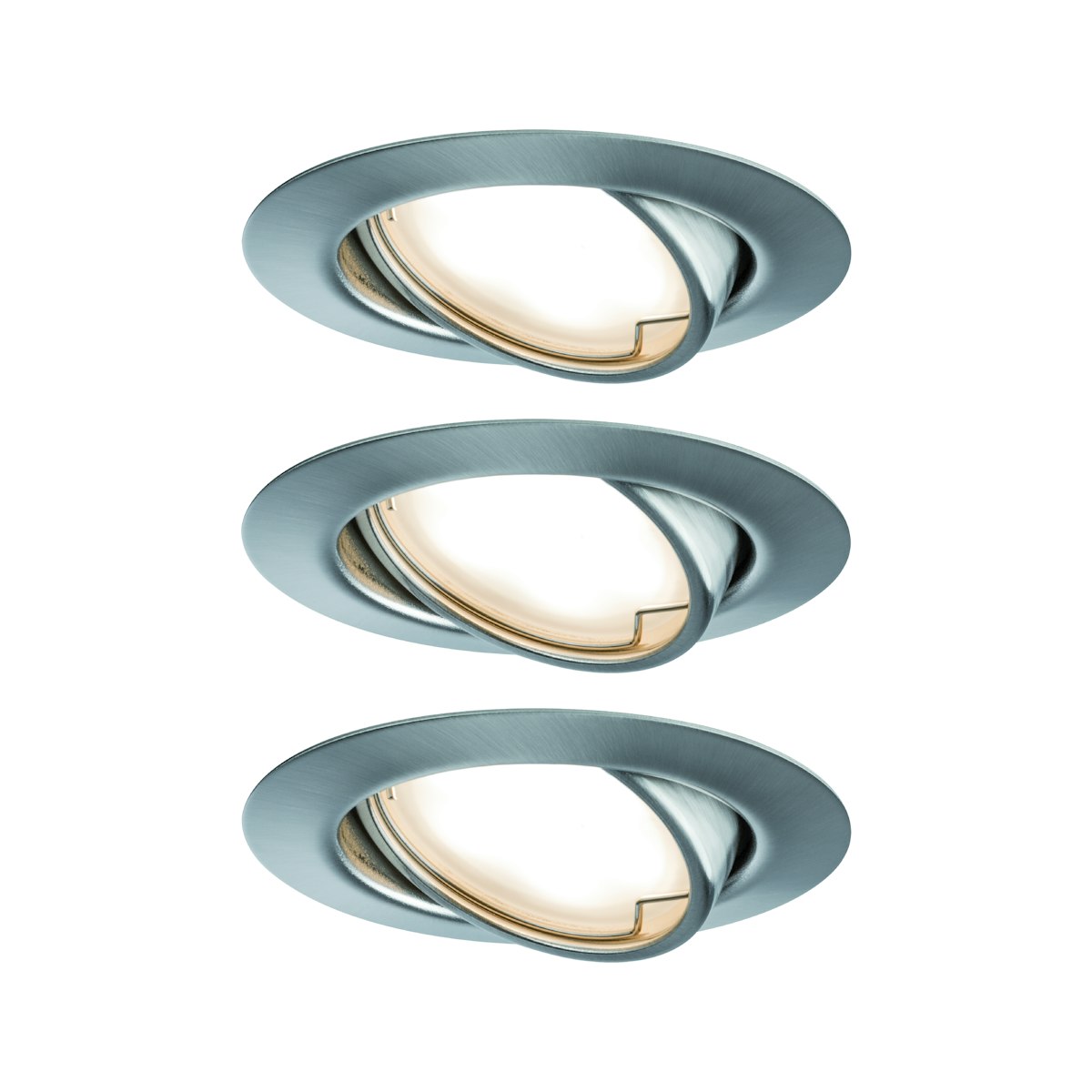Paulmann Einbauleuchte Base Coin 3er Set LED 3x5W eisen Paulmann Einbauleuchte Base Coin 3er Set LED 3x5W eisen von Paulmann