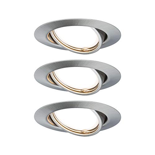Paulmann Einbauleuchte LED Coin Base rund 5W Eisen IP23 sprühwassergeschützt 3er-Set schwenkbar 3-Stufen-Dimmbar Paulmann Einbauleuchte LED Coin Base rund 5W Eisen IP23 sprühwassergeschützt 3er-Set schwenkbar 3-Stufen-Dimmbar von Paulmann