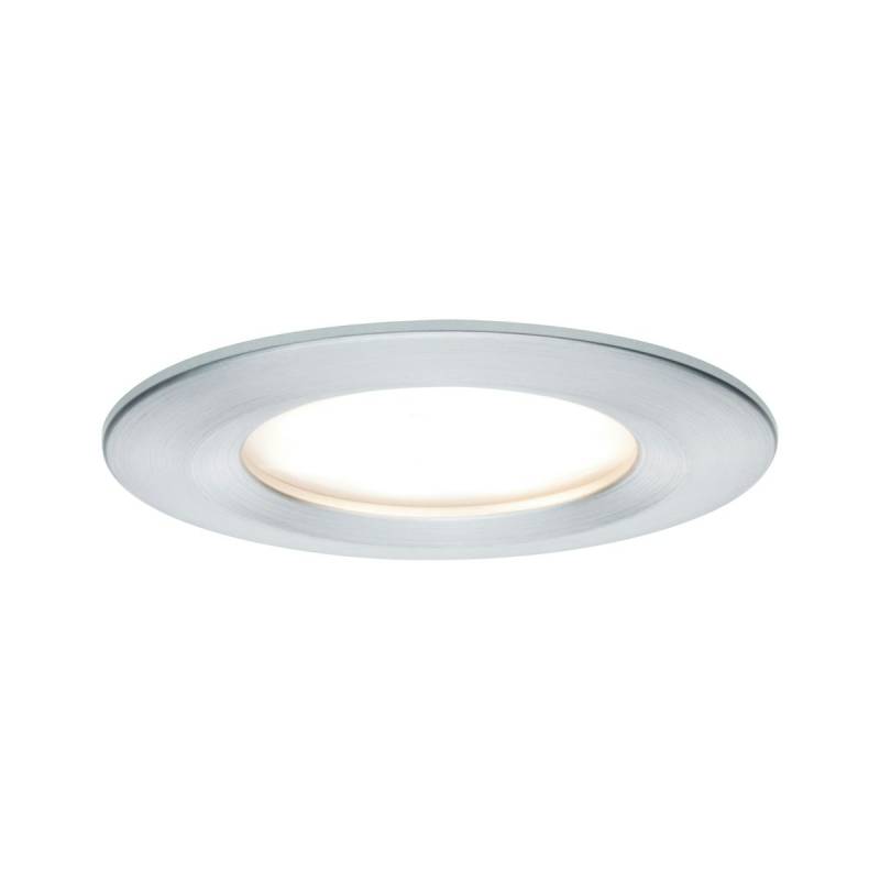 Paulmann Einbauleuchte Nova Coin LED 1x6,5W Alu rund starr von Paulmann
