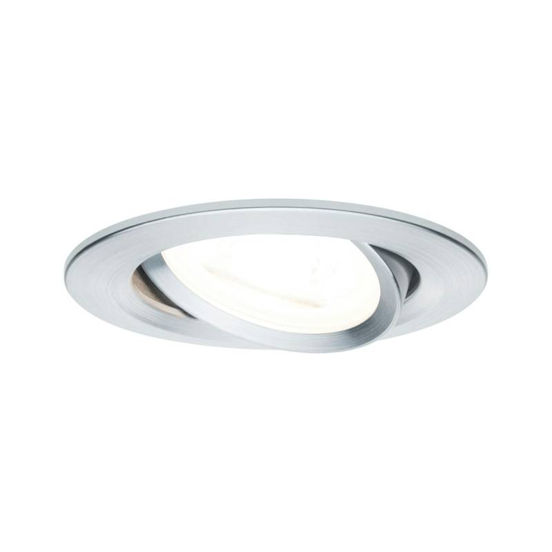 Paulmann Einbauleuchte Nova  LED 1x6,5W Alu rund von Paulmann