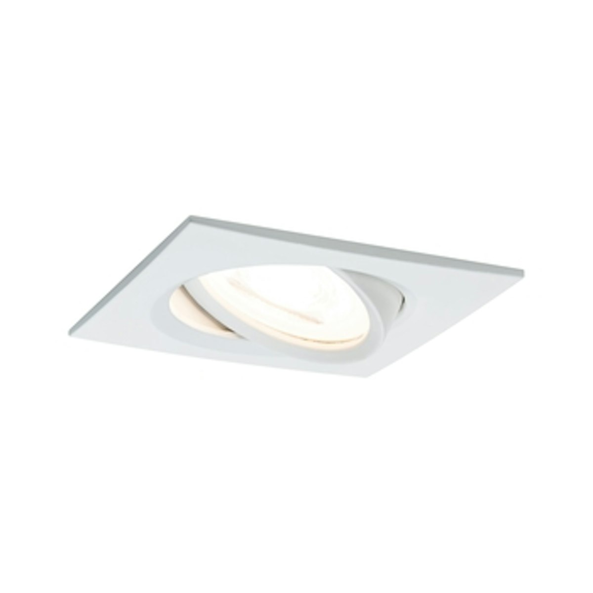 Paulmann Einbauleuchte Nova LED 1x6,5W weiß matt eckig von Paulmann