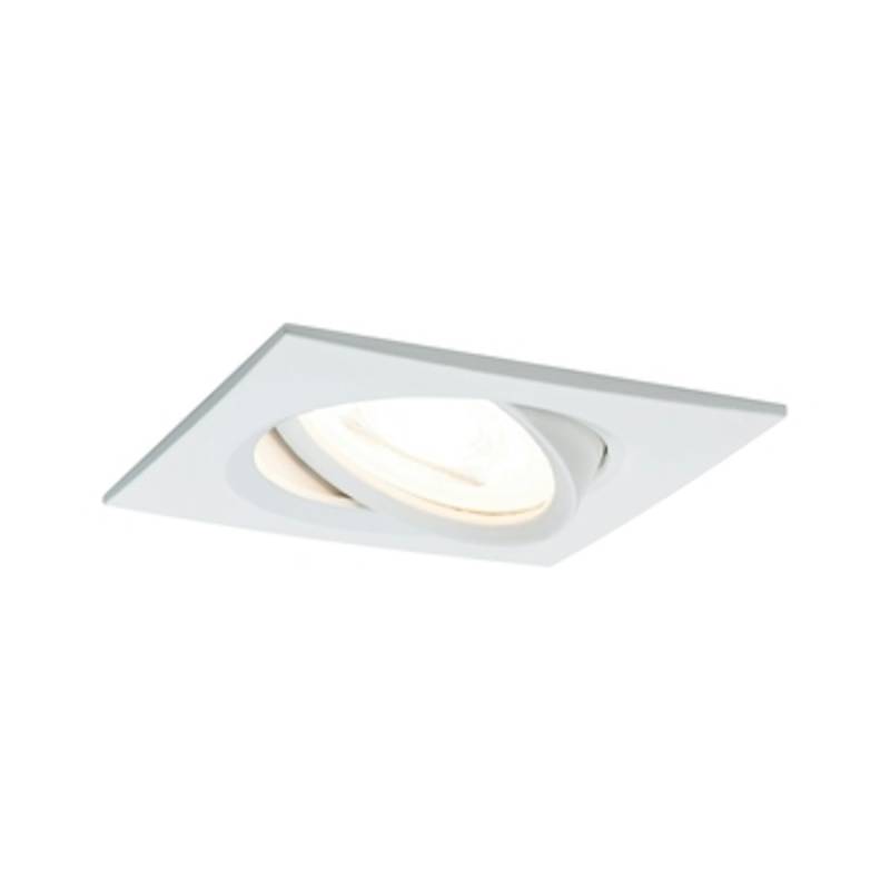Paulmann Einbauleuchte Nova LED 1x6,5W weiß matt eckig von Paulmann