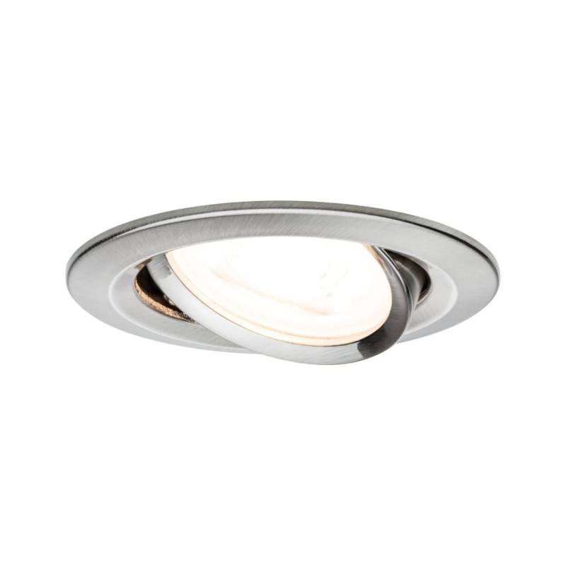 Paulmann Einbauleuchte Nova Ø 8,4 cm schwenkbar GU10 35 W dimmbar von Paulmann