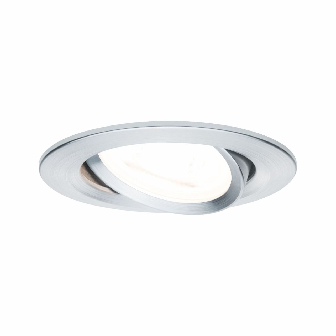 Paulmann Einbauleuchte Nova Ø 8,4 cm schwenkbar GU10 max. 35 W dimmbar von Paulmann