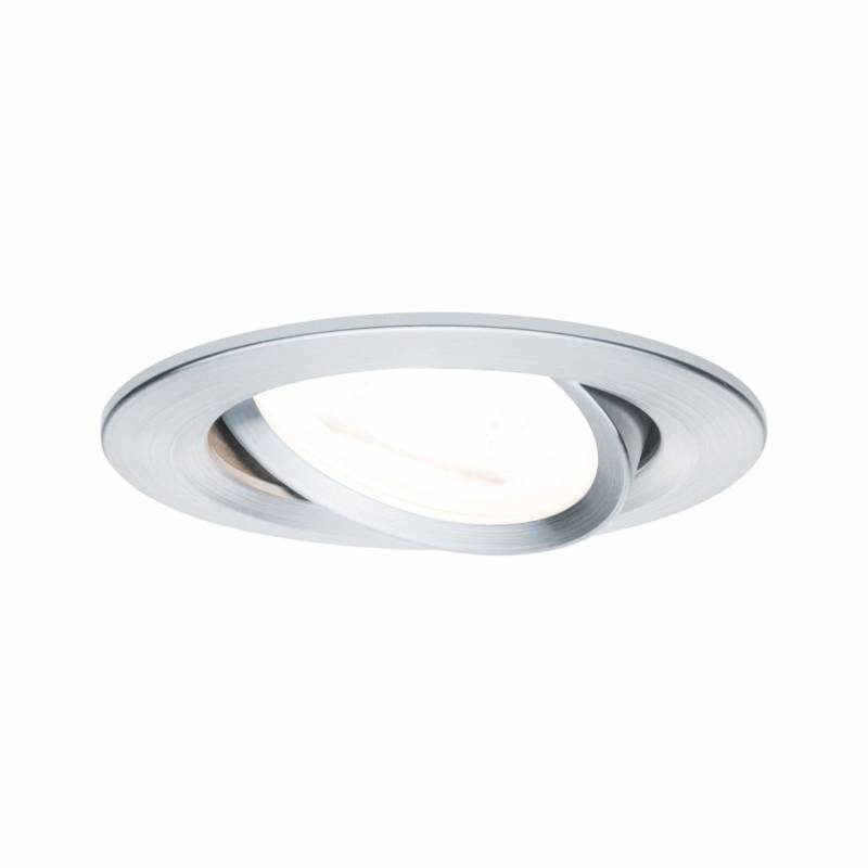 Paulmann Einbauleuchte Nova Ø 8,4 cm schwenkbar GU10 max. 35 W dimmbar von Paulmann