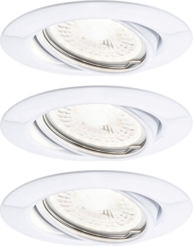Paulmann Einbauleuchte Paulmann LED Einbauleuchte Base 3x5W weiß Metall, Inkl. Leuchtmittel, Nicht dimmbar nicht Smart Home-fähig ohne Bewegungsmelder Paulmann Einbauleuchte Paulmann LED Einbauleuchte Base 3x5W weiß Metall, Inkl. Leuchtmittel, Nicht dimmbar nicht Smart Home-fähig ohne Bewegungsmelder von Paulmann