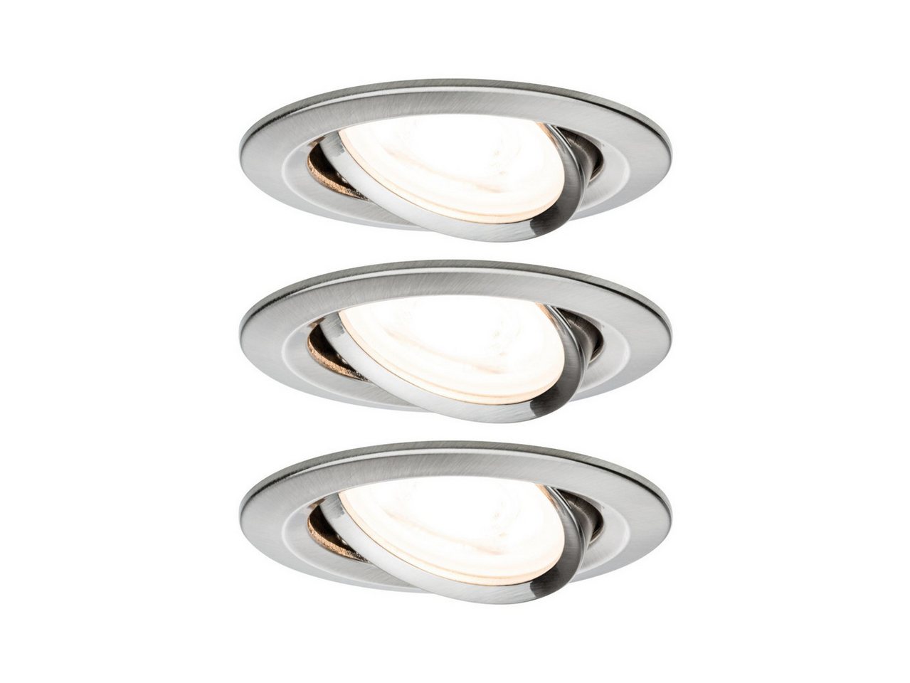 Paulmann Einbauleuchte Paulmann LED Einbauleuchte Nova 3x6,5W schwenkbar, Inkl. Leuchtmittel, Nicht dimmbar nicht Smart Home-fähig ohne Bewegungsmelder Paulmann Einbauleuchte Paulmann LED Einbauleuchte Nova 3x6,5W schwenkbar, Inkl. Leuchtmittel, Nicht dimmbar nicht Smart Home-fähig ohne Bewegungsmelder von Paulmann
