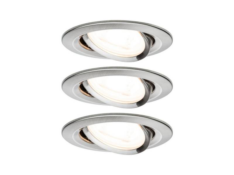 Paulmann Einbauleuchte Paulmann LED Einbauleuchte Nova 3x6,5W schwenkbar, Inkl. Leuchtmittel, Nicht dimmbar nicht Smart Home-fähig ohne Bewegungsmelder Paulmann Einbauleuchte Paulmann LED Einbauleuchte Nova 3x6,5W schwenkbar, Inkl. Leuchtmittel, Nicht dimmbar nicht Smart Home-fähig ohne Bewegungsmelder von Paulmann