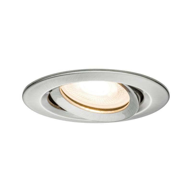 Paulmann Einbauleuchte Premium Set Nova LED GU10 7W eisen/metall (3 St.) von Paulmann