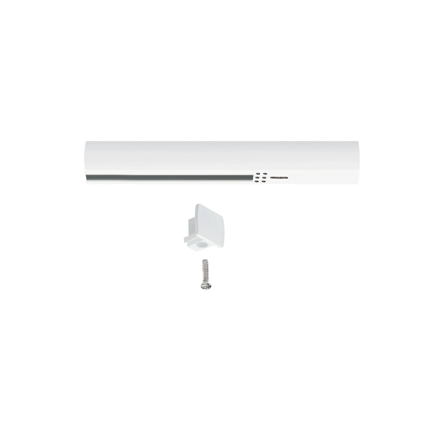 Paulmann Einspeisung-Ende URail 16,1 cm x 1,8 cm Signalweiß Paulmann Einspeisung-Ende URail 16,1 cm x 1,8 cm Signalweiß von Paulmann