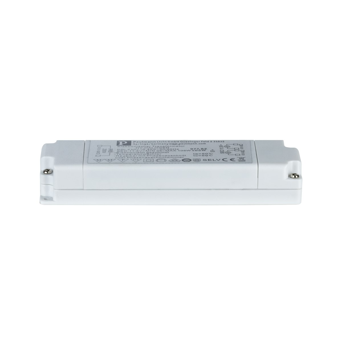 Paulmann Elektronik Trafo Flat Halogen AC 105VA Paulmann Elektronik Trafo Flat Halogen AC 105VA von Paulmann