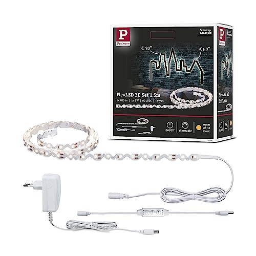 Paulmann 789.61 FlexLED 3D Basisset 1,5m Warmweiß Leuchtschrift selber machen von Paulmann