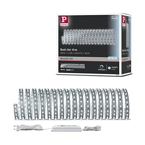 Paulmann Function MaxLED 500 Basisset 10m Tageslichtweiß 28W 230/24V 75VA Silber Paulmann Function MaxLED 500 Basisset 10m Tageslichtweiß 28W 230/24V 75VA Silber von Paulmann