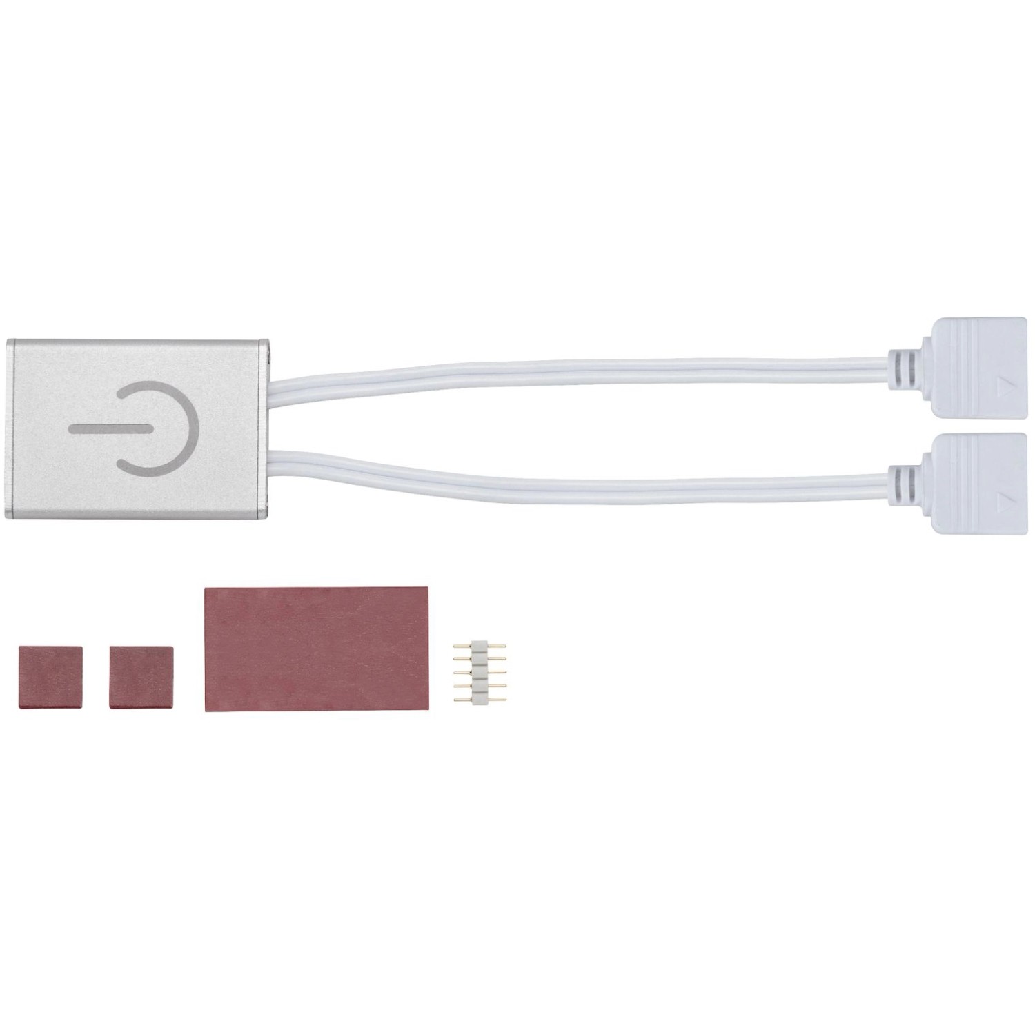 Paulmann Function MaxLED Touch Switch 24V DC max. 144W Silber Metall von Paulmann