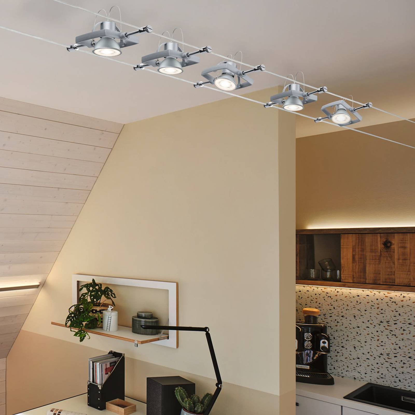 Paulmann GU5,3 LED-Reflektor 6,5W 840 dim chrom von Paulmann