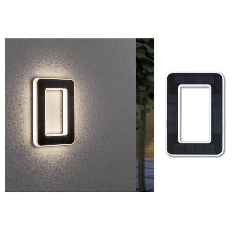 Paulmann Gartenleuchte Paulmann 79851 Solar-Hausnummernleuchte 0.20 W Warmweiß Schwarz von Paulmann