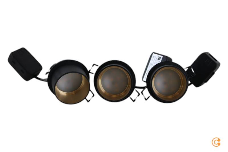 Paulmann Gil LED-Einbau 3er-Set Deckenlampe Deckenleuchte Lampe Leuchte Spots von Paulmann