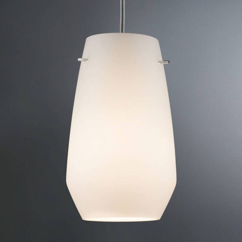 Paulmann Lampenschirm Vento, weiß, Ø 17 cm, Glas von Paulmann