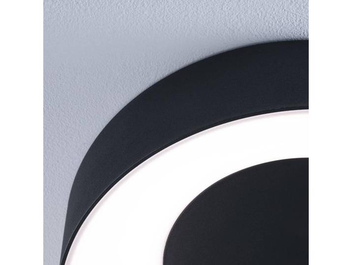 Paulmann Deckenlampe Casca, dimmbar, schwarz, für Badezimmer, Metall, Modern, Deckenlampe von Paulmann