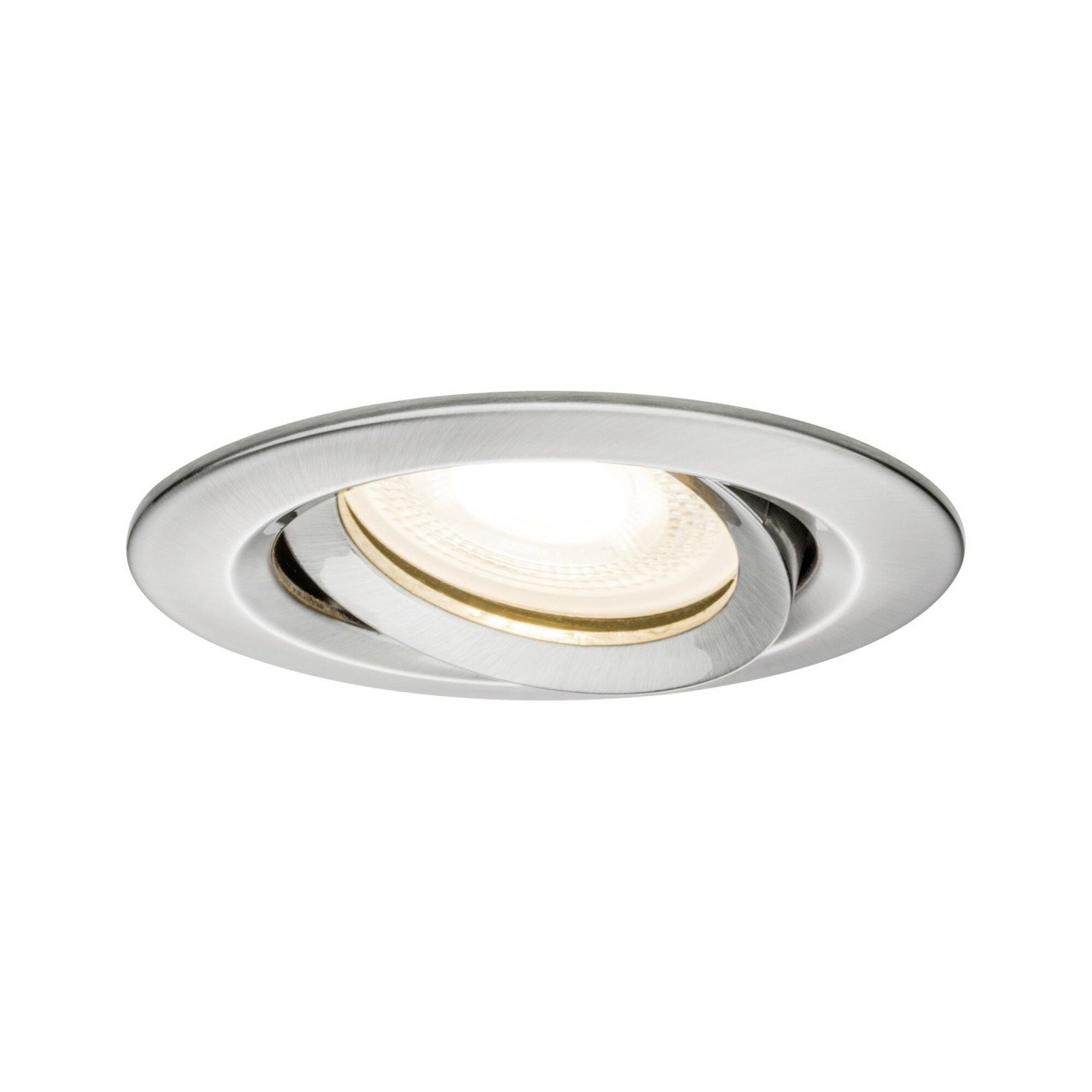 Paulmann LED Außen-Einbauleuchte Nova Plus eisen Ø 9,3 cm schwenkbar GU10 von Paulmann