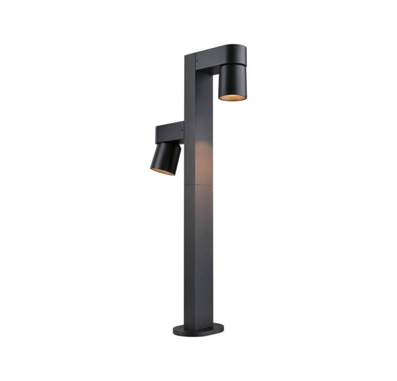 Paulmann LED Außen-Stehlampe Kimu, Brennstellen: 2, Lichtfarbe: 2200 K, Leuchtmittel enthalten: Ja, fest verbaut, LED,, Extra-Warmweiß von Paulmann
