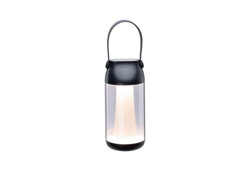Paulmann LED Außen-Tischleuchte Akkuleuchte Cupulino IP44 3000K Transparent, Anthrazit, LED fest integriert, Warmweiß, dimmbar von Paulmann