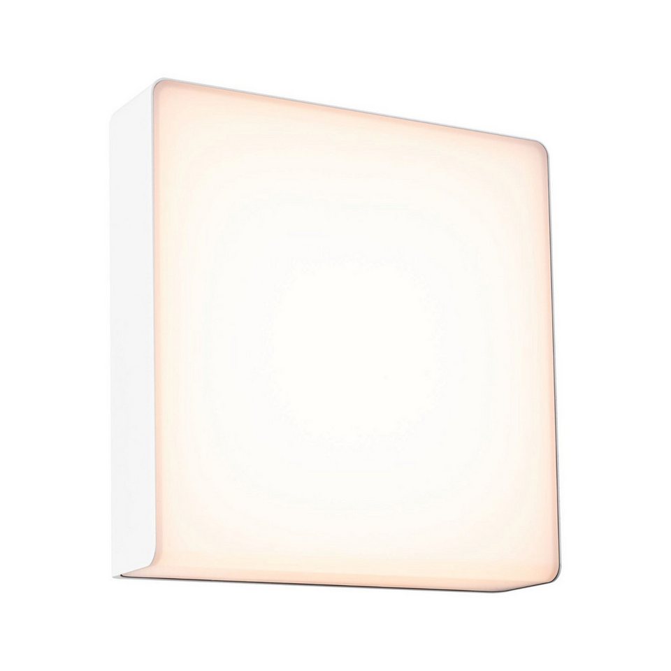 Paulmann LED Außen-Wandleuchte Azalena IP44 250x97mm 3000K 8,5W 700lm 230V Kunststoff, Aluminium, Warmweiß, Bewegungsmelder mit Hochfrequenz-Sensor IP44 von Paulmann