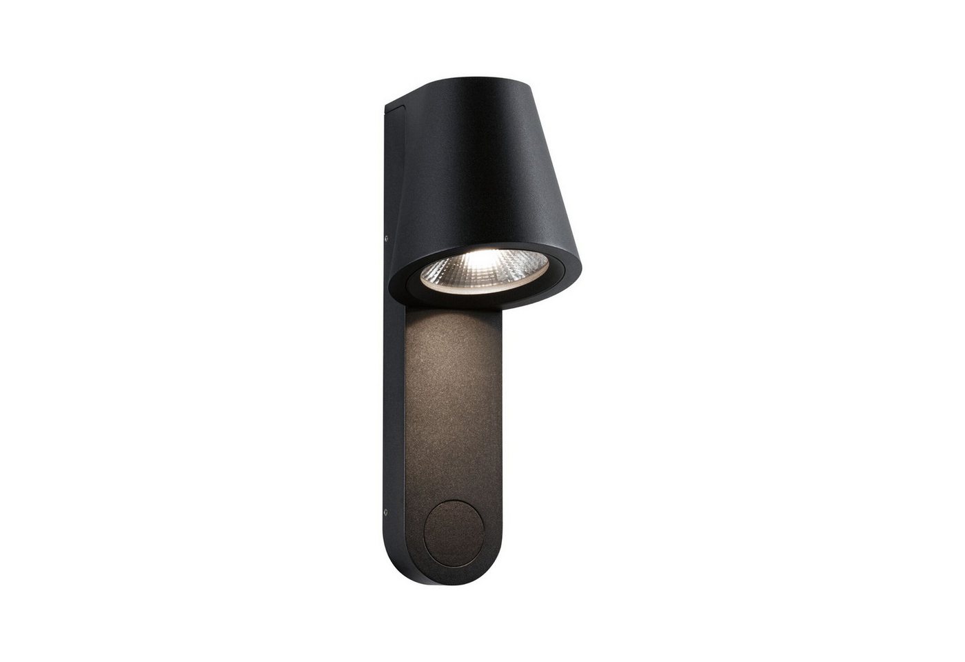 Paulmann LED Außen-Wandleuchte IP44 105x127mm 3000K 9W 700lm 230V 65° Anthrazit Aluminium, LED fest integriert, Warmweiß, Bewegungsmelder mit Hochfrequenz-Sensor Paulmann LED Außen-Wandleuchte IP44 105x127mm 3000K 9W 700lm 230V 65° Anthrazit Aluminium, LED fest integriert, Warmweiß, Bewegungsmelder mit Hochfrequenz-Sensor von Paulmann