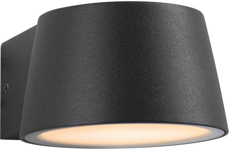 Paulmann LED Außen-Wandleuchte Outdoor 230V Capea Aluminium anthrazit insect friendly, LED fest integriert, Insektenfreundlich, IP44, 2200K von Paulmann