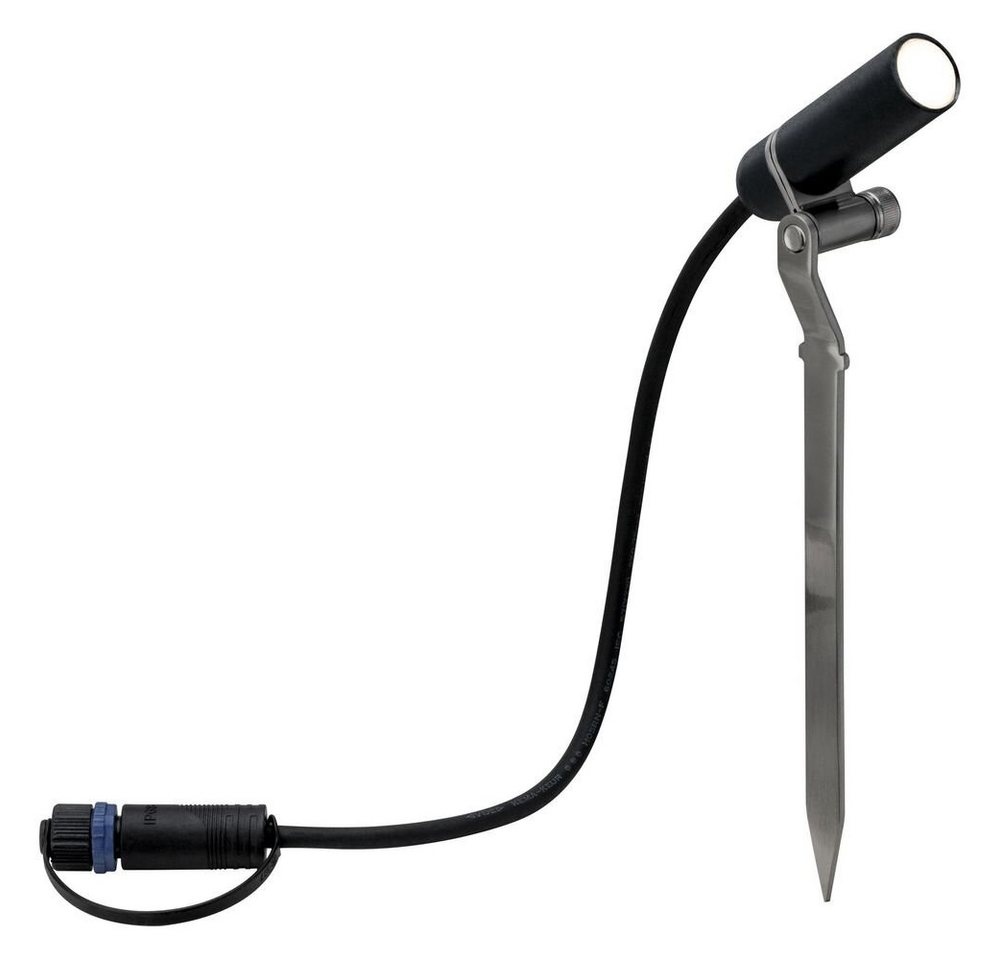 Paulmann LED Außen-Wandleuchte Plug & Shine, Ausführung: 1x Leuchte, Lichtfarbe: warmweiß, Ja, fest verbaut, Warmweiß von Paulmann