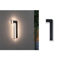 Paulmann LED Außen-Wandleuchte "Solar Hausnummer" LED-Modul 1 Stk. Warmweiß LED-Modul, Hausnummern, Buchstaben wählbar, Akku wechselbar Paulmann LED Außen-Wandleuchte "Solar Hausnummer" LED-Modul 1 Stk. Warmweiß LED-Modul, Hausnummern, Buchstaben wählbar, Akku wechselbar von Paulmann