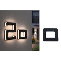 Paulmann LED Außen-Wandleuchte "Solar Hausnummer" LED-Modul 1 Stk. Warmweiß LED-Modul, Hausnummern, Buchstaben wählbar, Akku wechselbar Paulmann LED Außen-Wandleuchte "Solar Hausnummer" LED-Modul 1 Stk. Warmweiß LED-Modul, Hausnummern, Buchstaben wählbar, Akku wechselbar von Paulmann