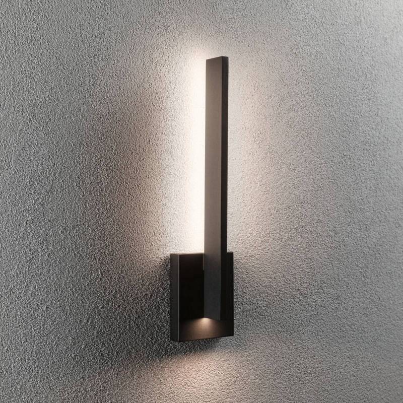 Paulmann LED-Außenwandlampe Levka, anthrazit, 49 cm Alu IP44 Paulmann LED-Außenwandlampe Levka, anthrazit, 49 cm Alu IP44 von Paulmann