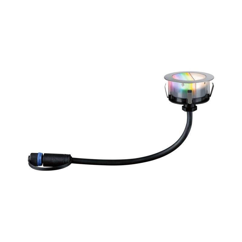 Paulmann LED-Bodeneinbauleuchte Plug & Shine Floor Zigbee 3.0 RGBW 3er-Set IP67 von Paulmann