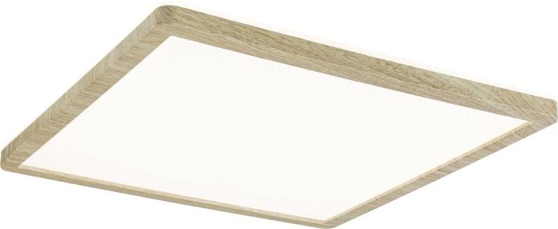 Paulmann LED Deckenleuchte Atria Shine Backlight Holzoptik 29,3x29,3cm von Paulmann