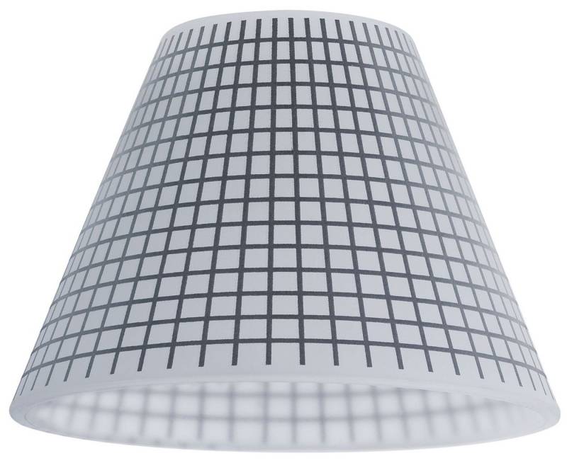 Paulmann Deckenleuchten Paulmann DecoSystems Lampenschirm Kegi max.50W Weiß/Schwarz gestr., Paulmann DecoSystems Lampenschirm Kegi max.50W Weiß/Schwarz gestr. von Paulmann