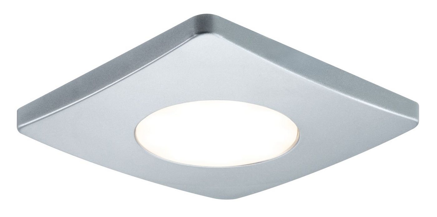 Paulmann Deckenleuchten Paulmann PadLED EcoPad Square Spot 1x2,2W Chrom matt 12V DC Kunststoff, Paulmann PadLED EcoPad Square Spot 1x2,2W Chrom matt 12V DC Kunststoff von Paulmann