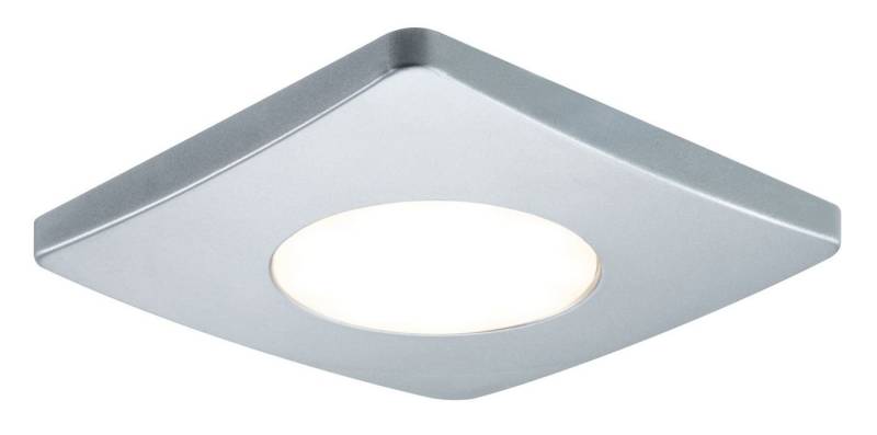 Paulmann Deckenleuchten Paulmann PadLED EcoPad Square Spot 1x2,2W Chrom matt 12V DC Kunststoff, Paulmann PadLED EcoPad Square Spot 1x2,2W Chrom matt 12V DC Kunststoff von Paulmann