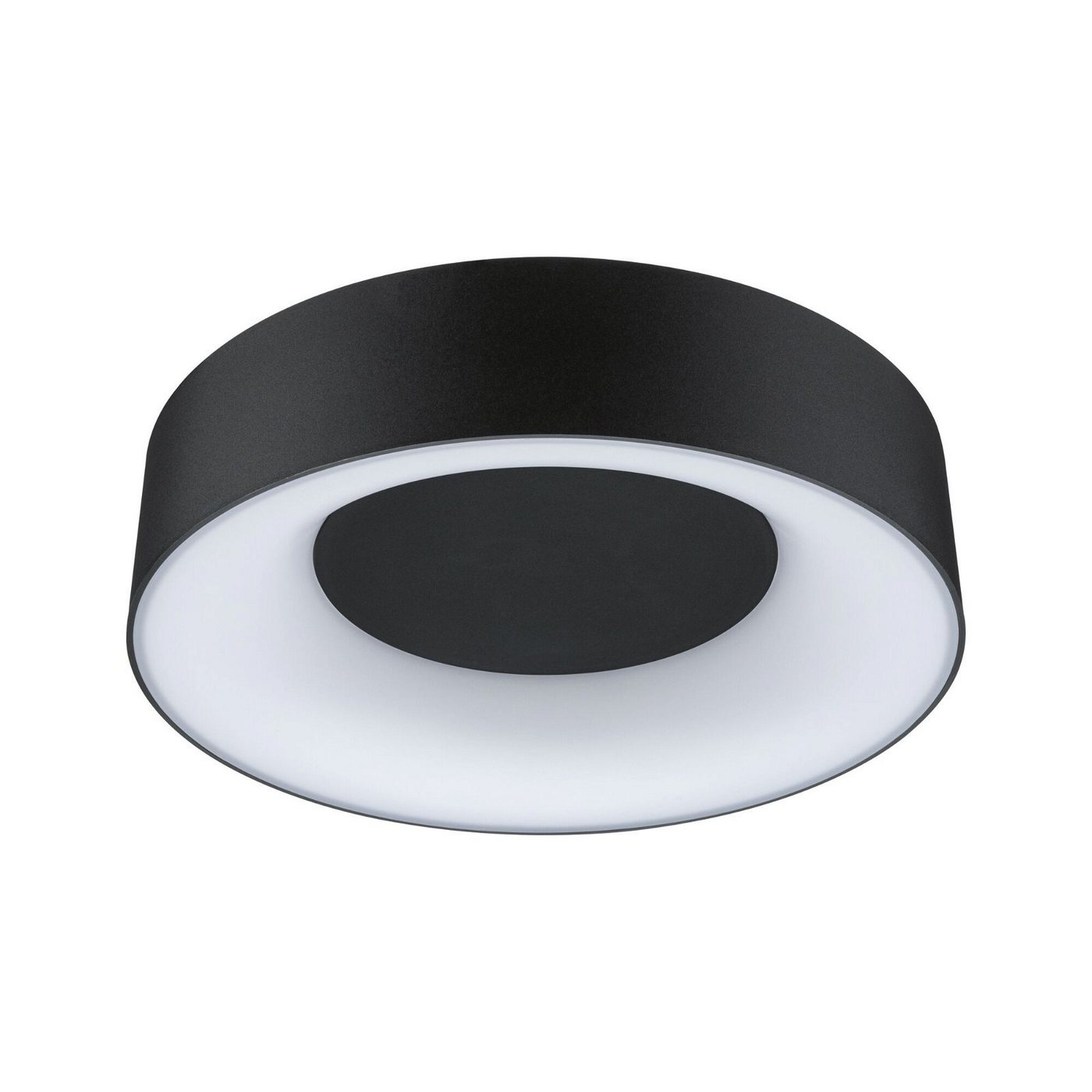 Paulmann LED Deckenleuchte Selection Bathroom Casca IP44 1x16W Schwarz 230V Metall/Kunststoff, LED fest integriert, Tageslichtweiß, WhiteSwitch von Paulmann