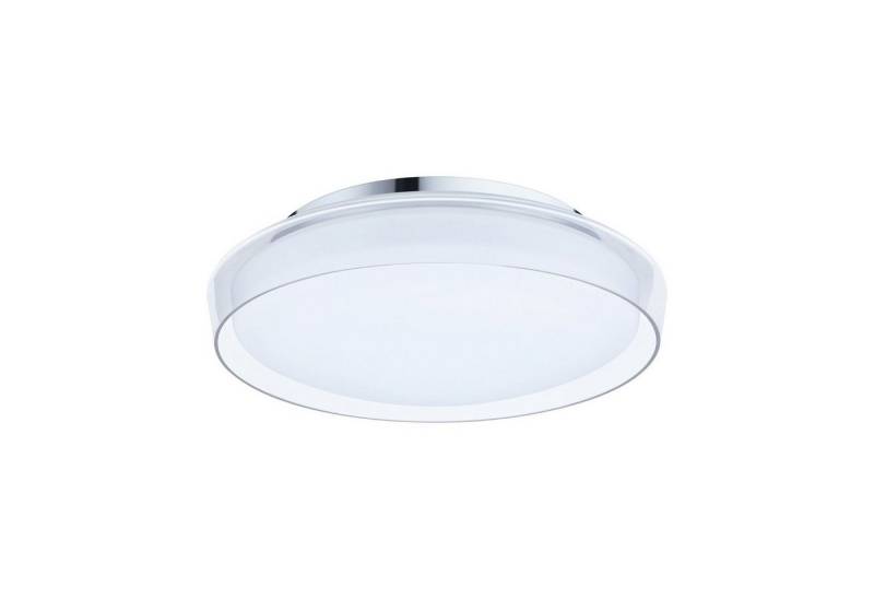 Paulmann LED Deckenleuchte Selection Bathroom Luena IP44 16,5W 3000K Chrom 230V Glas/Metall, LED fest integriert, Warmweiß von Paulmann