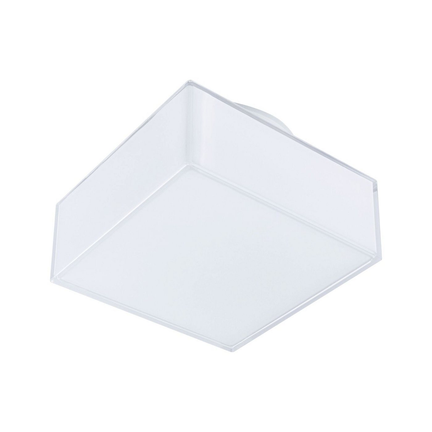 Paulmann LED Deckenleuchte Selection Bathroom Maro IP44 1x6,8W 155x155mm 3000K Weiß Kunststoff, LED fest integriert, Warmweiß von Paulmann