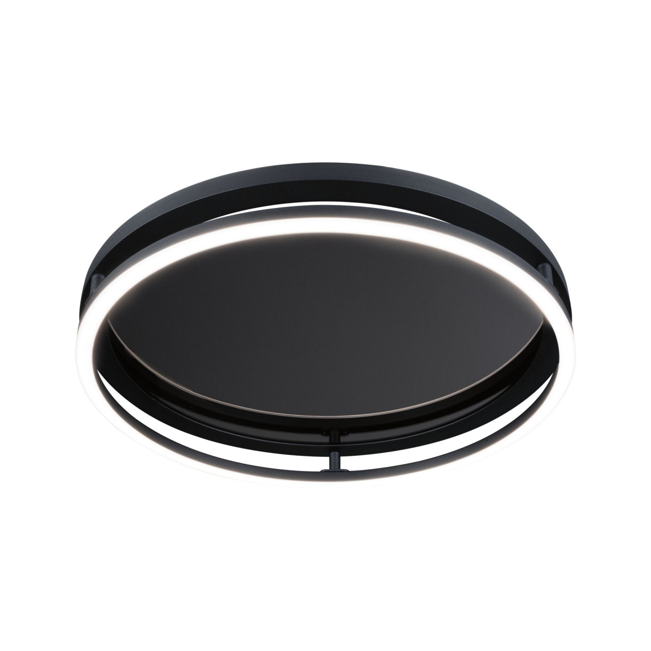 Paulmann LED Deckenleuchte Spaceglow One schwarz matt Ø 39 cm RGBW von Paulmann