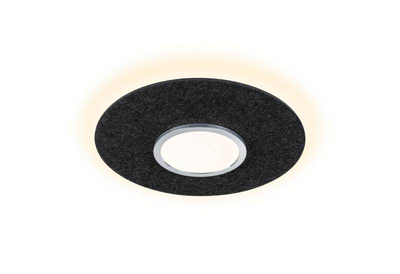 Paulmann LED Deckenleuchte Tulga 2700K 2000lm 32,5W Anthrazit, LED fest integriert, Warmweiß, 3-Step-Dim von Paulmann