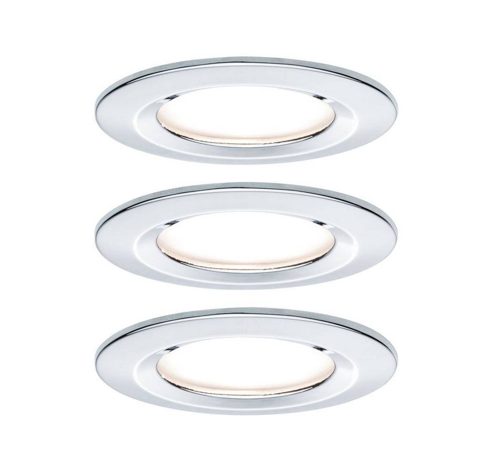 Paulmann LED Einbauleuchte LED Einbauleuchte 3-Step-Dim Coin Basisset starr, Dimmbar über Lichtschalter, Geringe Einbautiefe Paulmann LED Einbauleuchte LED Einbauleuchte 3-Step-Dim Coin Basisset starr, Dimmbar über Lichtschalter, Geringe Einbautiefe von Paulmann