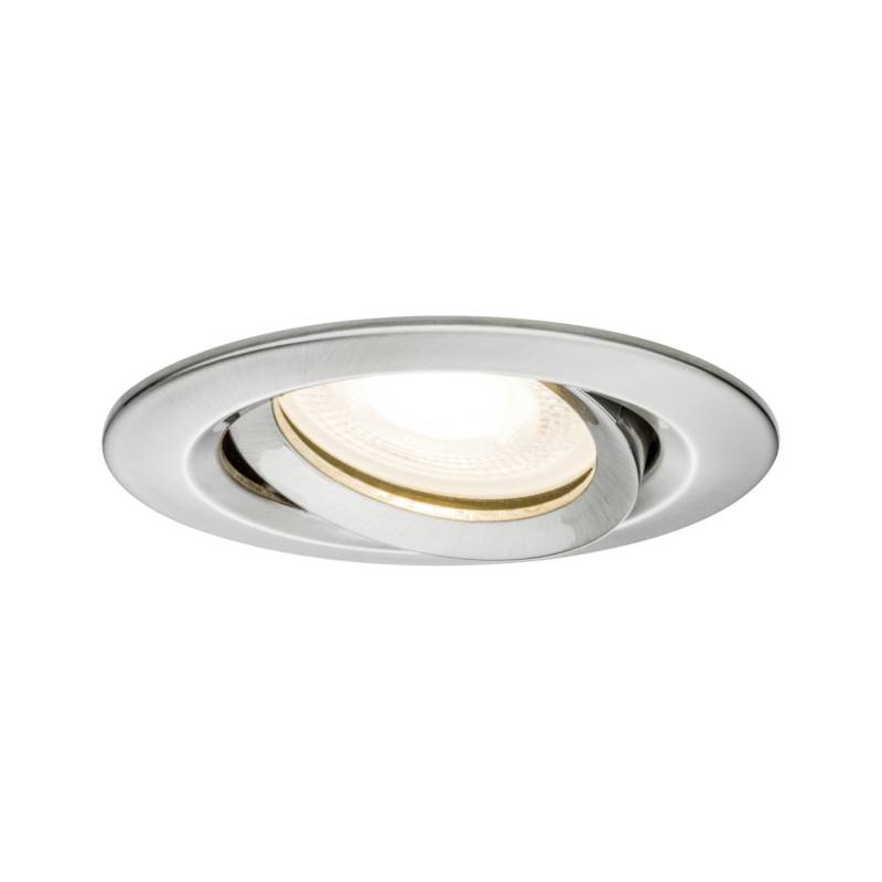 Paulmann LED Einbauleuchte Nova Plus eisen 9,3 cm schwenkbar 35 W dimmbar von Paulmann